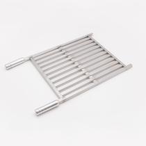 Grelha de Inox Barra Chata 45x40cm - ArteInoxx