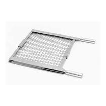 Grelha De Inox Furo Moeda Regulável Com Abas 53/58,5Cm - Jotas Grill