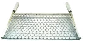 Grelha de Inox Tela Moeda 94x24cm ArteInoxx