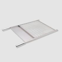 Grelha de Inox Tela Moeda com Área de Apoio 41x50cm ArteInoxx