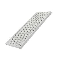 Grelha de Piso 20x50cm Cinza Pedestre