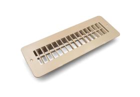 Grelha de piso B&B Molders 5x25 cm, plástico bege, ventilação Grelha de piso B&B Molders 5x25 cm, plástico bege, ventilação