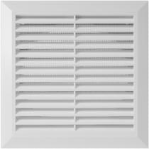 Grelha de ventilação ECOPRO VENT branca 15 cm interior/exterior Grelha de ventilação ECOPRO VENT branca 15 cm interior/exterior