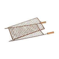 Grelha Dobrável Abaulada MC-GD2MN Tela Moeda Multiuso 61x26cm para Churrasco Minasca Grelha Dobrável Abaulada MC-GD2MN Tela Moeda Multiuso 61x26cm para Churrasco Minasca