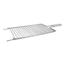 Grelha Dobrável Reta Para Churrasqueira 27x84 Cm Grelha Dobrável Reta Para Churrasqueira 27x84 Cm