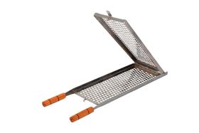 Grelha Dupla P/ Corações E Tulipas De Frango 100% Inox. Grelha Dupla P/ Corações E Tulipas De Frango 100% Inox.