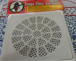 Grelha e Ralo Anti Inseto Com Tela 10cm D'Rose Banheiro e Jardins Quad Branco,Ralos,dengue,cabelos Grelha e Ralo Anti Inseto Com Tela 10cm D'Rose Banheiro e Jardins Quad Branco,Ralos,dengue,cabelos