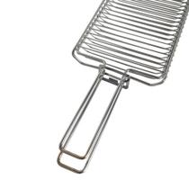 Grelha Em Aço Cromado Para Assar Coração Tulipa Frango Carne Gourmet - Grilazer