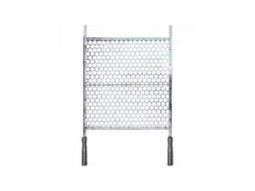 Grelha em Aço Inox Cabo em Alumínio Tamanho 45x48cm