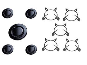 Grelha + espalhadores para cooktop fischer 5 bocas - 5q