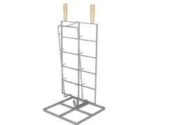 Grelha espeto para costela - 41x95cm - metávila