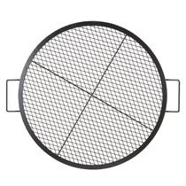 Grelha Fire Pit Grill VEVOR X-Marks redonda de 30 polegadas em aço preta Grelha Fire Pit Grill VEVOR X-Marks redonda de 30 polegadas em aço preta