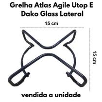 Grelha Fogão Atlas Agile Utop E Dako Glass Lateral Unidade