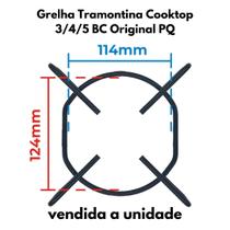 Grelha Fogão Para Cooktop Tramontina 3 a 5 bocas Original Pequena Unidade
