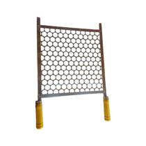 Grelha Galvanizada Tela Moeda Para Churrasqueira 60x50cm