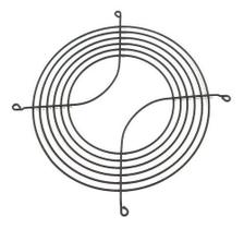 Grelha Grade Proteção De Metal 205mm P/ Microventilador Adda