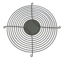 Grelha Grade Proteção De Metal 254mm P/ Microventilador Adda