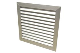 Grelha-grade-veneziana Em Alumínio para Retorno De Ar 40x40cm Vão encaixe