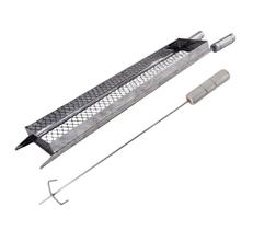 Grelha grande Churrasco Inox P/Legumes Coração Pão De Alh Grelha grande Churrasco Inox P/Legumes Coração Pão De Alh