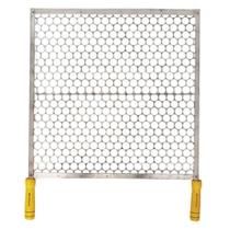Grelha Inox Com Cabo De Madeira 40x40cm - 1330 - Mse