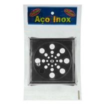 Grelha Inox Com Fecho Quadrada 10cm Overtime Grelha Inox Com Fecho Quadrada 10cm Overtime