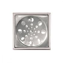 Grelha Inox Overtime Caixilho Quadrada 10Cm Fechamento 200011 Grelha Inox Overtime Caixilho Quadrada 10Cm Fechamento 200011