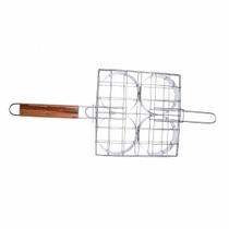 Grelha inox para hamburguer - artmil