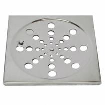 Grelha inox quadrada 15cm c/fechamento dacunha - 7898076890525
