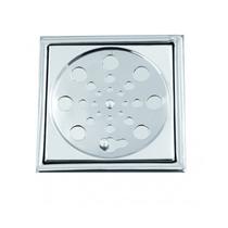 Grelha Inox Quadrada com Caixilio e Fechamento 15 Cm