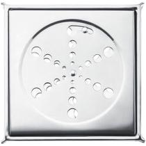 Grelha Inox Quadrada PR7411 15x15cm Aço Inox 430 Pincéis Atlas Grelha Inox Quadrada PR7411 15x15cm Aço Inox 430 Pincéis Atlas