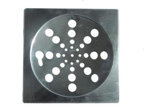 Grelha Inox Rotativa Quad. 15x15cm