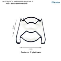 Grelha lateral p/ boca tripla chama fogões electrolux 4 bocas 56 txe