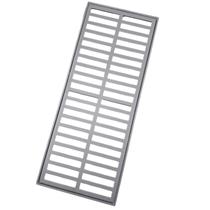 Grelha Linear 20x50 Alumínio com Aro Sem Quinas Cortantes