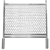 Grelha Modelo Moeda Com Cabo De Alumínio Tamanho 60x40