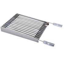 Grelha Modelo Parrilha Medidas 55x45cm Aba Feito Em Inox 430
