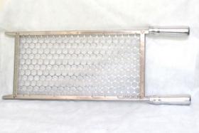 Grelha Moeda apartamento Para Churrasco 25cm Largura