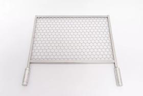 Grelha Moeda De Inox Para Churrasqueira Tamanho 60 X 50-MLB