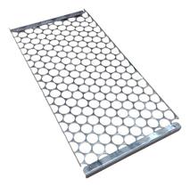 Grelha Moeda Inox 18x45 para Kit Giratório Brasa Grill