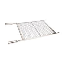 Grelha Moeda Inox Chapa Grossa C Ponta 70x50 G500 Churrasco - INOX LAURINDOS