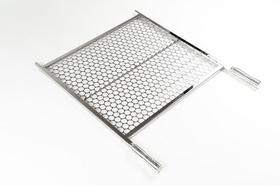 Grelha Moeda Inox Com Reforço No Meio 46x50 Churrasco Top