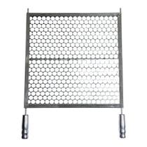 Grelha Moeda Inox Reforçada Para Churrasqueira 50x50 - BEM GRILL