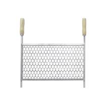 Grelha Moeda para Churrasco em Inox 50x25 Perfil Galvanizado - Metalfer Grelha Moeda para Churrasco em Inox 50x25 Perfil Galvanizado - Metalfer