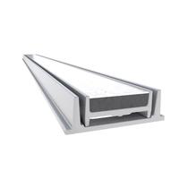 Grelha Oculta Piscina Piso Rebaixo Invisível Cinza 100x8cm Grelha Oculta Piscina Piso Rebaixo Invisível Cinza 100x8cm
