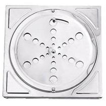 Grelha p/ Ralo Aço Inox 10mm Quadrada - Padova Grelha p/ Ralo Aço Inox 10mm Quadrada - Padova