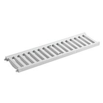 Grelha para Calha de Piso Tigre 13x50cm 3 Toneladas Cinza