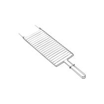 Grelha para Churrasco Aço Inox 31x18 cm com Trava de Fechamento Tramontina Grelha para Churrasco Aço Inox 31x18 cm com Trava de Fechamento Tramontina
