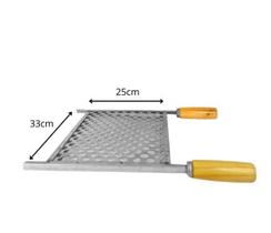 Grelha para churrasco para churrasqueira 33x25