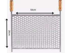 Grelha para churrasco para churrasqueira 60x50 60x40 50x60 50x50 50x40 40x50 33x36