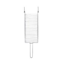 Grelha para Churrasco Super Grill 72,5cm - Mor Aço Cromado 39,5x19cm