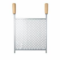 Grelha Para Churrasqueira Grande 50 Cm X 60 Cm X 2 Cm De Aço